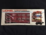 Lionel Santa Fe Auto Carrier 6-9281. Fixed Price $34.99.