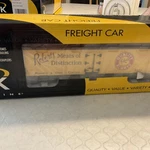 K-line K742-8014 Roberts Meats Chicago Ill Scale Wood Sided Reefer Car # 1005. Fixed Price $55.00.