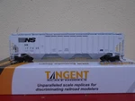 Tangent Norfolk Southern N&w Roanoke Shops HC-71 4750CF Covered Hopper 36223. Fixed Price $67.95.