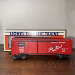 Lionel Electric Train Car #6-5715 Santa Woodside Reefer. Fixed Price $25.00.