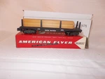American Flyer 24515/928 Lumber Car Original Transition Box Lot #X-104. Fixed Price $91.99.