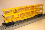 Lionel 6-9126 & Three Tier Auto Carrier Trailer Train 1973. Fixed Price $17.95.