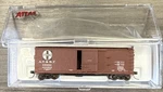 Atlas Model Railroad Santa Fe & Sf 40' Double Sheathed Boxcar Scale 45723. Fixed Price $14.50.