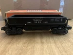 Lionel 3469X O, Automatic Dump Car, Lines With Box No Coal. Fixed Price $20.00.