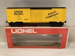 Lionel Union Pacific Box Car 6-9717! & 0/27 Gauge Train Up. Fixed Price $35.00.