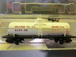 Micro-trains 65420 39' Single Dome Tank Car, Belcher Oil (white) Nib. Fixed Price $12.99.