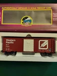 Mth #20-93077 Western Pacific 40' Box Car. Fixed Price $39.00.