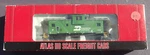 Atlas Ho 1901-1 Burlington Northern Extended Vision Caboose 10531 Mib. Fixed Price $29.95.