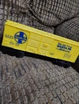 Vintage 1990 Lionel Sante Fe Boxcar Yellow 6-16250 Gauge Clean Works. Fixed Price $20.79.