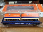Lionel 6-81898 Lines PS-4 Flat Car W/piggyback Trailers Nib Gauge Lqqk. Fixed Price $110.00.