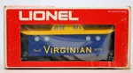 Lionel 6-9175 Virginian Lighted Caboose Gauge New Old Stock Tested. Fixed Price $32.99.