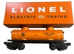 Postwar Lionel 6465-160 Tank Car (orange/black Ends) *a. Fixed Price $34.99.