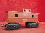 Marx Nyc 18326 Plastic Caboose - Wheel. Fixed Price $5.00.