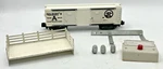 American Flyer Gauge 25019 Gilbert's Milk Operating Boxcar W/peripherals. Fixed Price $99.99.