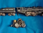 Vintage Marx 1666 Scale 2-4-2 Locomotive And Nyc Tender. Fixed Price $39.72.