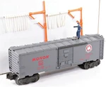 Lionel 6-19811 Monon Operating Brakeman Car 1990. Fixed Price $32.40.