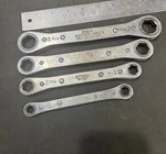 Lot* Snap-on Usa 4PC Ratcheting Box Wrench Set! Guaranteed Authentic Make Offer!. Fixed Price $75.50.