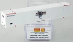 Scale 53' Corrugated Container - National Fast Freight #051105 Mtl #46900102. Fixed Price $15.50.