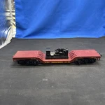 Mth Rail King Union Pacific Depressed Center Flat Car With Generator!. Fixed Price $20.00.