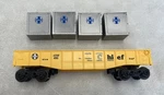 K-line Gauge Atsf Route Of The Chief Gondola K-6512. Fixed Price $16.00.