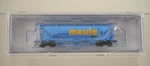 Nos Trainworx Maule Scale Hopper Car 23005-01. Fixed Price $34.95.