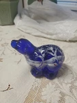 Fenton Canaan Valley Cobalt Blue Polar Bear Red Cardinal 5109 9M. Fixed Price $150.00.