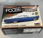 1964 Chevy Impala Chip Foose Design Custom '64 1:25 Scale Model Kit Car Open Box. Fixed Price $49.99.