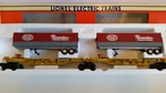 Lionel 6-16904 Ttux With 2 New York Central Pacemaker Trailers. Fixed Price $60.00.