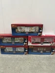 Lionel Gauge Christmas Box Car Lot Of 5 Mickey And Minnie Train. Fixed Price $299.99.
