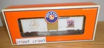 Lionel 6-52249 Knoebels Amusement Park 75TH Ann. Boxcar #5 Gauge Toy Train. Fixed Price $134.95.