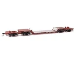 Walthers Ho Scale 81' 8-AXLE Depressed Center Flatcar Southern #50020. Fixed Price $39.82.