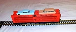 Tyco Ho Scale Auto Loader Trailer Train Flat Car. Frisco Sl-sf 2530 With Cars. Fixed Price $5.98.