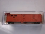 Atlas Scale 50" Mech. Reefer Bangoor & Aroostock Bar 99. Fixed Price $7.00.