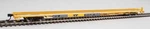 Walthers Ho Scale 85' General American G85 Flatcar Ttx/gttx (yellow) #300553. Fixed Price $24.99.
