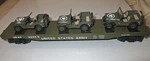 K-line #39066 United States Army Flat Car W/3 Jeeps. Fixed Price $99.95.