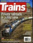 Trains Magazine October 2021 Private Railroads Public View, Railcar Mr. Fixit. Fixed Price $8.99.