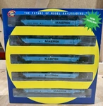 Athearn Ho 95038 Maersk Maxi Well Car Early #100031 Nib. Fixed Price $250.00.