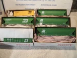 Accurail 6-PACK Burlington-northern 4- Acf 3-BAY Center-flos, Reefer, Gondola. Fixed Price $130.00.