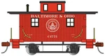 Bachmann 18404 Ho Baltimore And Ohio Old-time Bobber Caboose #C-1775. Fixed Price $31.37.