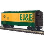 Atlas Scale 40' Sliding-door Boxcar 3-RAIL Elgin, Joliet & Eastern. Fixed Price $74.23.