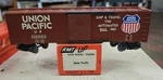 Kmt, Kris Model Trains, Up Box Car, #119924, Union Pacific Rr. (13B). Fixed Price $52.95.