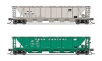 Broadway H32 Covered Hopper Penn Central Variety Pack - Scale Model Train. Fixed Price $47.58.