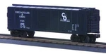 Mth Railking 30-7411 Chesapeake & Ohio Semi-scale Boxcar, Nos. Fixed Price $99.88.