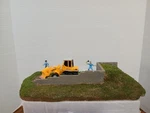 K-line Operating Earthmover Construction Scene "0" Gauge K-42413. Fixed Price $39.99.