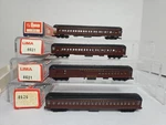4 Lima Italy Scale Prr Heavyweight Passenger Cars Pennsylvania Train Lnib. Fixed Price $59.95.