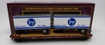 Mth 20-95593 Illinois Central Flat Car W/ Pup Trailers #62792 Ln/box. Fixed Price $124.99.