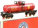 Lionel O/027 Scale Delaware And Hudson Tank Car #6-26197. Fixed Price $86.99.