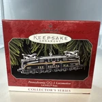 1998 Hallmark Keepsake Ornament Lionel Trains Pennsylvania GG-1 Locomotive #3. Fixed Price $15.00.
