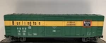 Weaver 3-RAIL Burlington Route 50 Boxcar #78284! Scale Hydraulic Cushioning. Fixed Price $55.00.