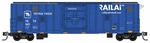Micro-trains # 02700510 Tetra Tech 50' Rib Side Box Car Tetx 001 N-scale. Fixed Price $35.95.